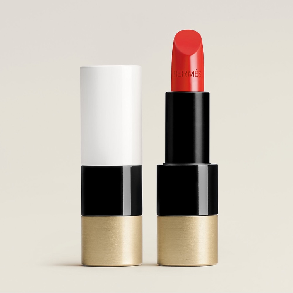 Rouge Hermes, Satin lipstick, Rouge Amazone
